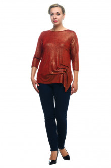 Блуза "Олси" 1810007/1 ОЛСИ (Красный блеск)